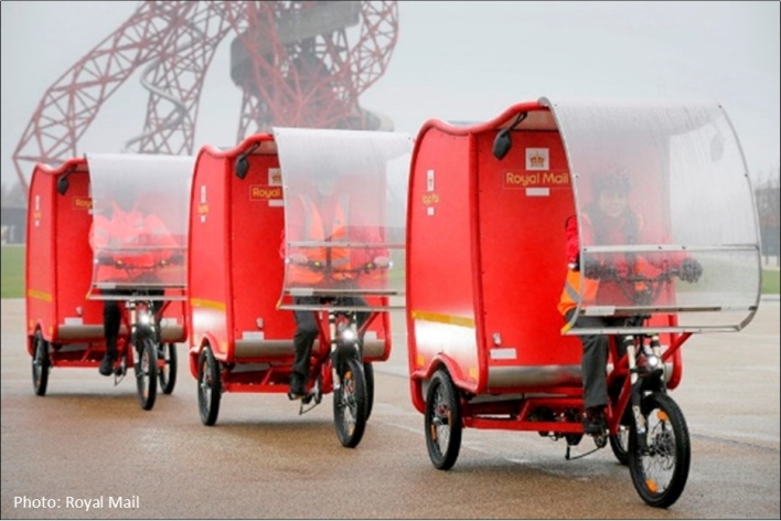 Royal Mail Delivery Tricycle