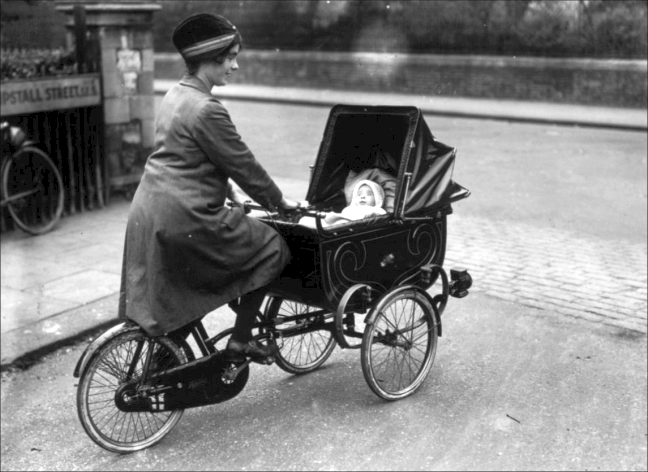 Tricycle with Pram